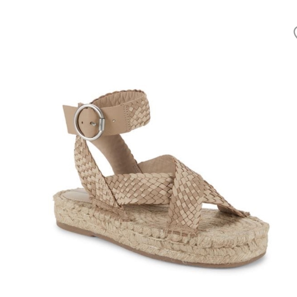 Sam Edelman Tan Woven Sandals